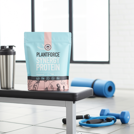 “Plantforce Synergy Protein Natural powder pouch (800 g)”