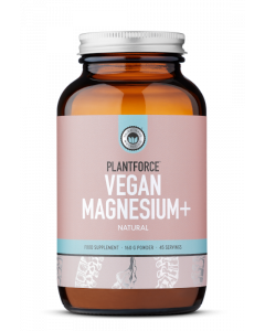 Plantforce - Magnesium+ Natural - 160g poeder